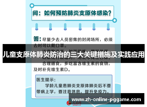 儿童支原体肺炎防治的三大关键措施及实践应用